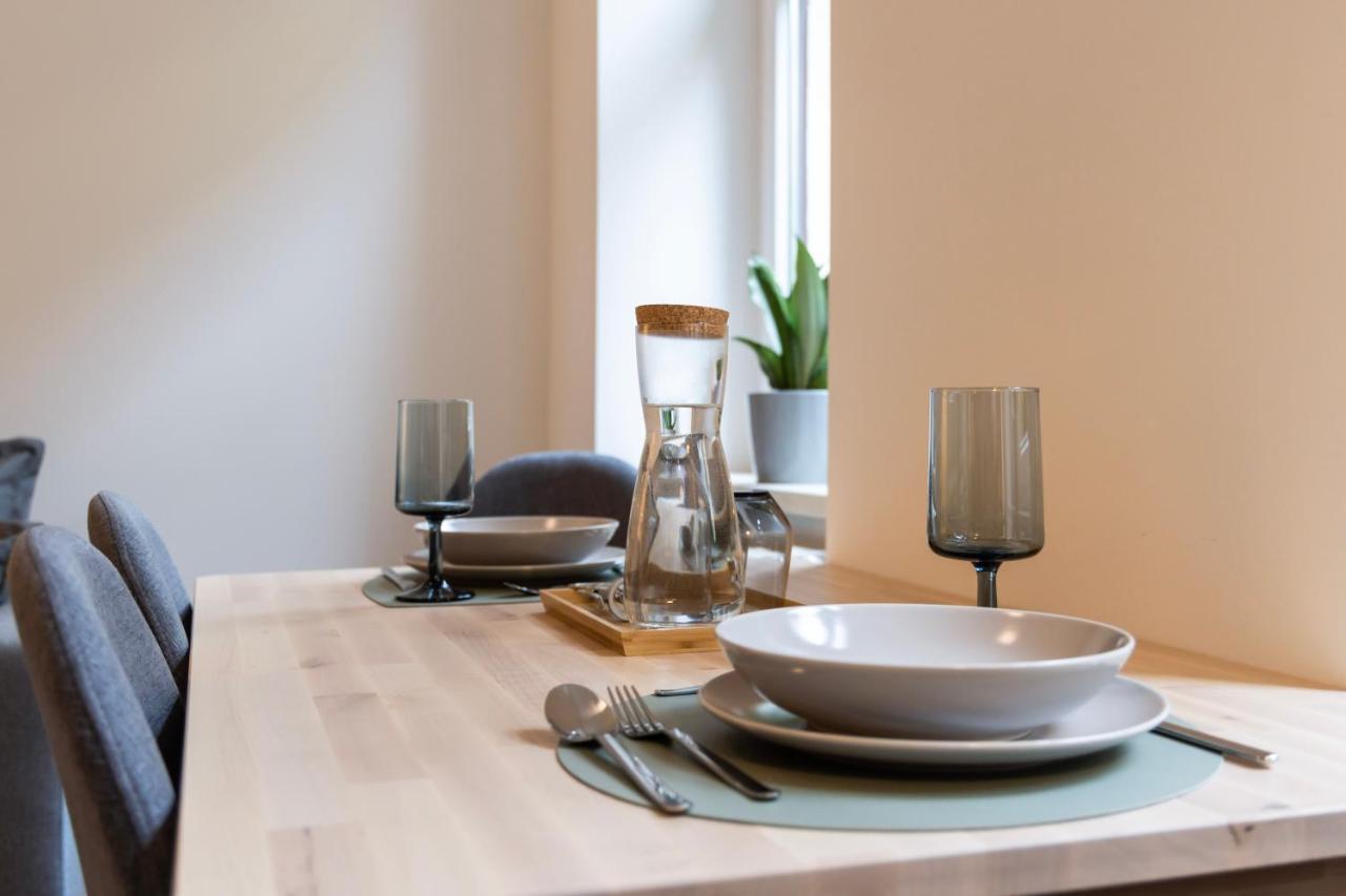 Design 2R Apartment Dresden Neustadt - Garten - Elbnahe - Airport Buitenkant foto